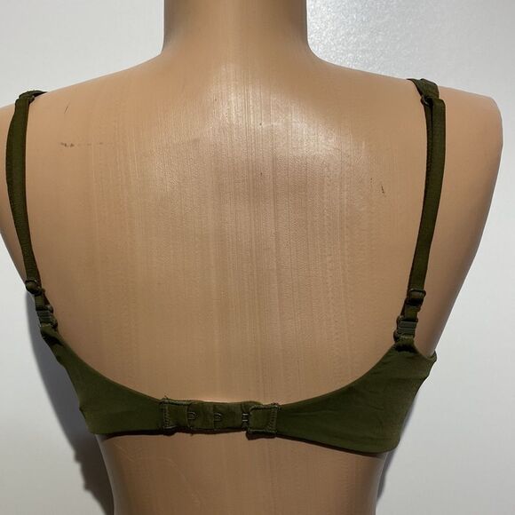 Victoria’s Secret Army Green Demi Padded Bra size 34c - Picture 5 of 11